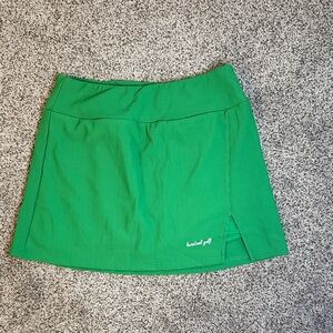Green Barstool Golf Skort NWT Large